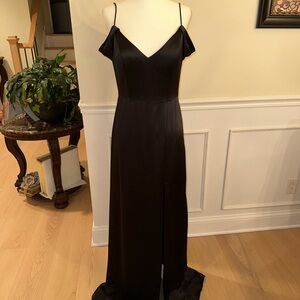Jenny Yoo Black Maxi Dress